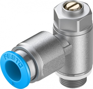 Van tiết lưu một chiều - One-way flow control valve GRLA-1/8-QS-8-D (193145)