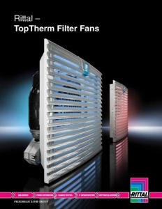 Quạt làm mát tủ điện Rittal - Top Filter Fan 3322107