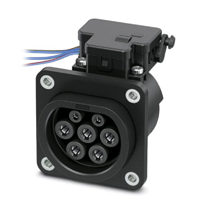 Socket Outlet - EV-T2M3SE24-3AC20A-0,7M2,5E14 - 1627986 - PHOENIX CONTACT